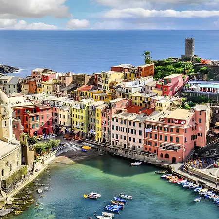 Appartement Charming In Corniglia, 40 M², Air-conditioned *
