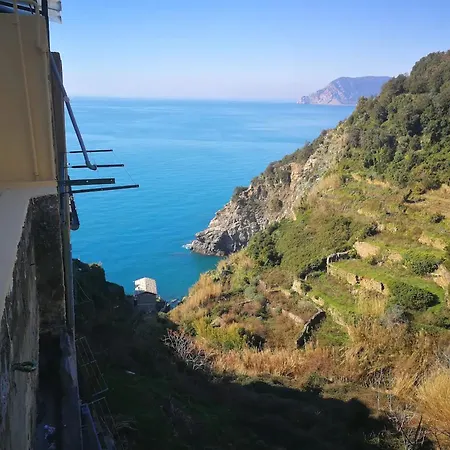Charming In Corniglia, 40 M², Air-conditioned