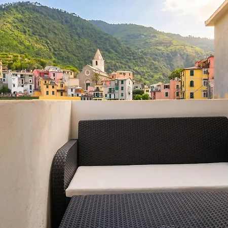 Charming In Corniglia, 40 M², Air-conditioned