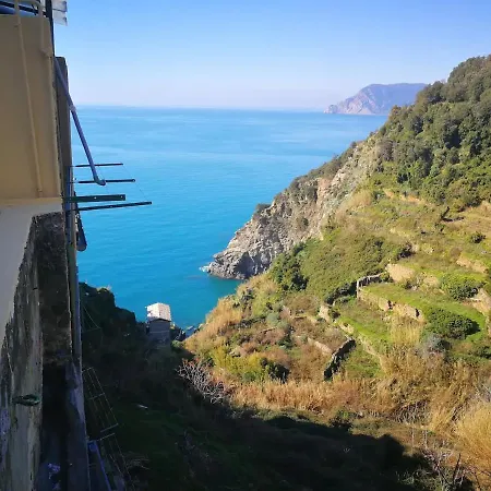 Charming In Corniglia, 40 M², Air-conditioned Appartement *