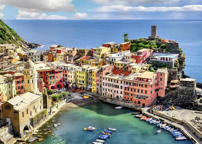 Appartement Charming In Corniglia, 40 M², Air-conditioned *